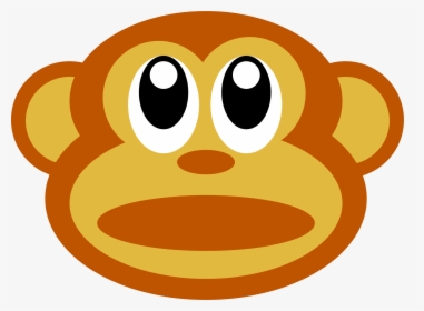 Monkeys Clipart Face - Clip Art Monkey Face, HD Png Download, Free Download