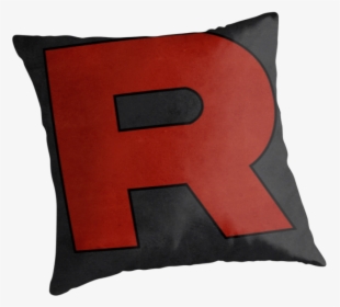 Team Rocket Logo Design Poster Pokemon Original By - Cushion, HD Png Download, Free Download