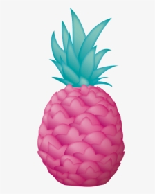 Pink Pineapple Emoji, HD Png Download, Free Download