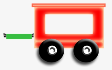 Toys, Toy Train, Trailers, Loco, Train, Red - โบกี้ รถไฟ การ์ตูน Png, Transparent Png, Free Download