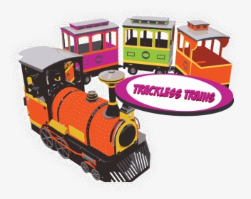 Right - Trackless Train Clipart, HD Png Download, Free Download