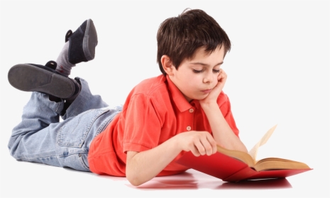 Kids Studying Png Transparent - Reading Child, Png Download, Free Download