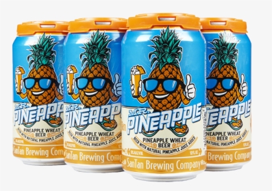 Mr Pineapple 6 Pack Angle Dry - Beer Made With Pineapple, HD Png Download, Free Download
