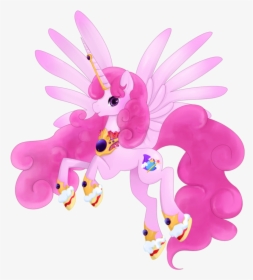 Butterfly Wing Horse Pink Mammal Vertebrate - Illustration, HD Png Download, Free Download