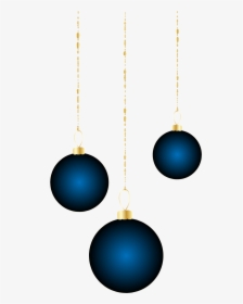 Blue Christmas Ornament Clip Art Download - Merry Christmas Transparent Blue, HD Png Download, Free Download