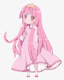 Princessbubblegum Adventuretime Cute Anime Cn Pink - Anime, HD Png Download, Free Download