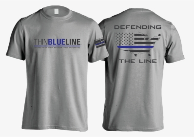 Thin Blue Line - S Size T Shirt, HD Png Download, Free Download