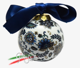 Christmas Ornament Made In Italy, Palla Di Natale Made - Party Favor, HD Png Download, Free Download