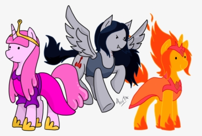 Princess Bubblegum And Marceline Pony, HD Png Download, Free Download