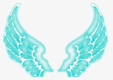 #wings #fly #cool #cute #angel #wing #neon #tumblr - Neon Light Wings Png, Transparent Png, Free Download