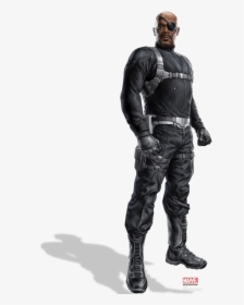 Nick Fury Png High-quality Image - Nick Fury Concept Art, Transparent Png, Free Download