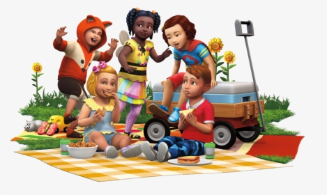 Sims 4 Toddler Render, HD Png Download, Free Download