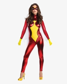 Spider-woman Download Transparent Png Image - Costume Spider Woman, Png Download, Free Download