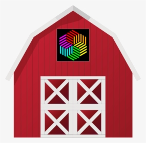 Barn Quilt - Red Barn Png, Transparent Png, Free Download