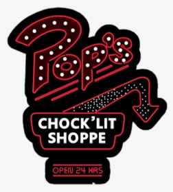 Pop"s Chock Lit Shoppe , Png Download - Pop's Chock Lit Shoppe, Transparent Png, Free Download