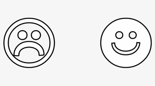 #sad #happy #emoji #fonts #tumblr #freetoedit - Smiley, HD Png Download, Free Download
