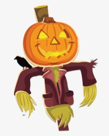 Scarecrow Clip Art - Transparent Background Scarecrow Clipart, HD Png Download, Free Download