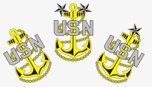 Navy Chief Anchor Clipart - Chief Senior Chief Master Chief Anchors, HD Png Download, Free Download