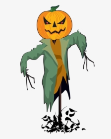 Scarecrow Clip Art Graphics Free Clipart Images Clipartcow - Halloween Scarecrow Clipart, HD Png Download, Free Download