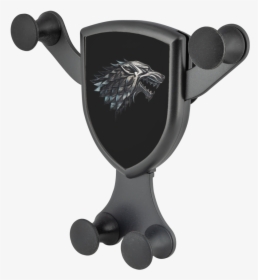 Stark Sigil Wolf Game Of Thrones Car Phone Mount And - Battery Charger, HD Png Download, Free Download