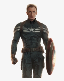 Steve Rogers Png - Chris Evans Captain America Winter Soldier, Transparent Png, Free Download
