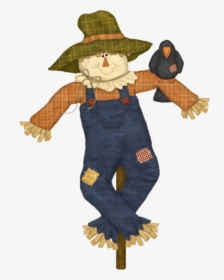 Scarecrow Vector Halloween - Scarecrow Clipart Transparent Background, HD Png Download, Free Download