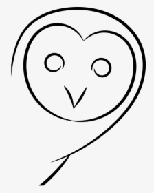 Black And White Cartoon Owls 12, Buy Clip Art - Gambar Sketsa Burung Hantu, HD Png Download, Free Download