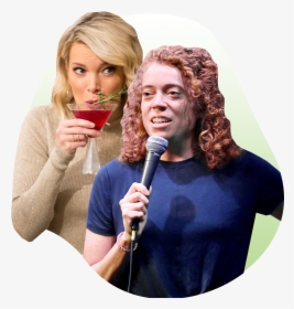 What In The World Was Megyn Kelly Doing At The Comedy - Megyn Kelly Drink, HD Png Download, Free Download