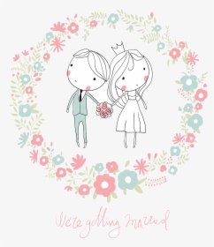 Clip Design Wedding Invitation - Illustration, HD Png Download, Free Download