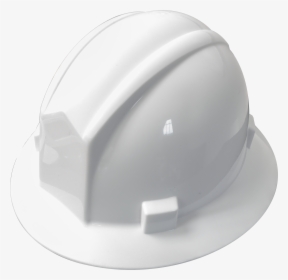 White Full Brim Hard Hat W/ratchet - Hard Hat, HD Png Download, Free Download