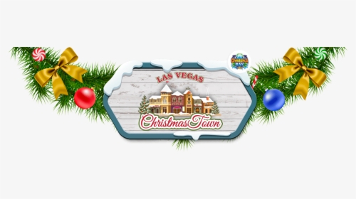 Las Vegas Christmas Town Logo - Christmas Town Logo, HD Png Download, Free Download