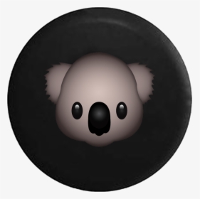 Cute Koala Bear Text Emoji - Koala, HD Png Download, Free Download