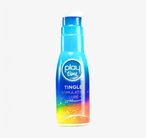 Play Time Tingle Stimulating Lube 75ml - Bottle, HD Png Download, Free Download