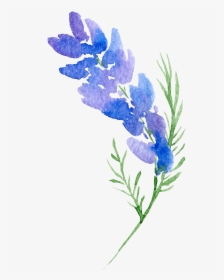 Floral Design Flower Watercolor Painting - Transparent Background Flower Png, Png Download, Free Download
