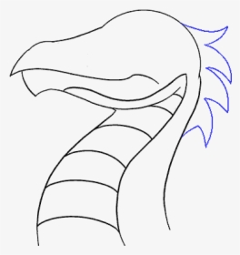 How To Draw Dragon Head Sketch Hd Png Download Kindpng