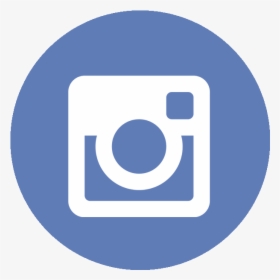 Instagram Clipart Like Facebook Button - Blue Instagram Icon Png, Transparent Png, Free Download