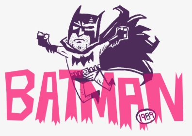 10 Batman 1989 Illustration Cartoon Logo - Cartoon, HD Png Download, Free Download