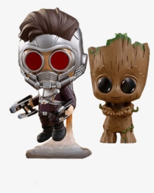 Cosbaby Groot Star Lord, HD Png Download, Free Download