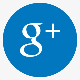Google Plus Blue Png Logo - Google Plus Logo Blue, Transparent Png, Free Download