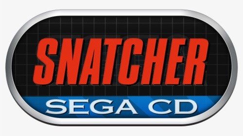 Sega Cd Silver Ring Clear Game Logo Set - Snatcher Logo Mega Cd, HD Png Download, Free Download