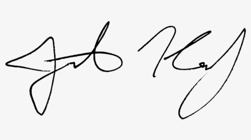Fake Signature Png, Transparent Png - kindpng
