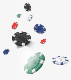 Casino Chips Promo Image - Flying Casino Chips Png, Transparent Png, Free Download