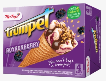 Boysenberry - Ice Cream Cone, HD Png Download, Free Download