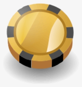 Gold Poker Chip Png, Transparent Png, Free Download