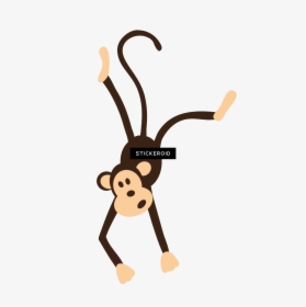 Arctic Monkeys Reading Nme - Hanging Monkey Cartoon, HD Png Download, Free Download