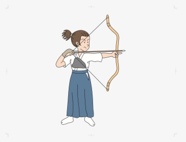 Female Archer Clip Arts - Clip Art, HD Png Download, Free Download