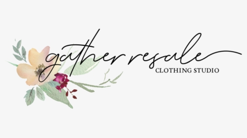 Gather Resale - Calligraphy, HD Png Download, Free Download