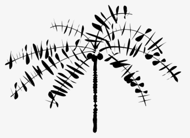 Tree Beach Drawing At - Coconut Tree Clip Art, HD Png Download, Free Download