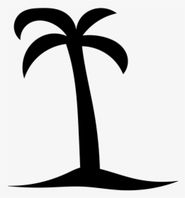 Transparent Palm Tree Silhouette Png, Png Download, Free Download