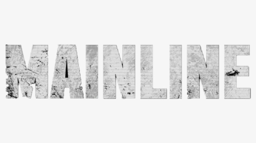 Mainilne Title Treatment Transparent Background - Monochrome, HD Png Download, Free Download